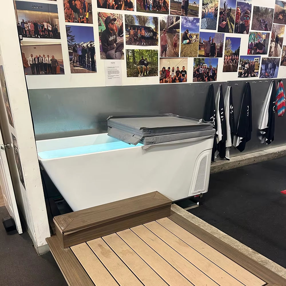 Sports Recovery Therapy Ice Bath Tub Wifi APP Control Acrylic Cold Plunge All in Bathing Athlete Spa Bathtub