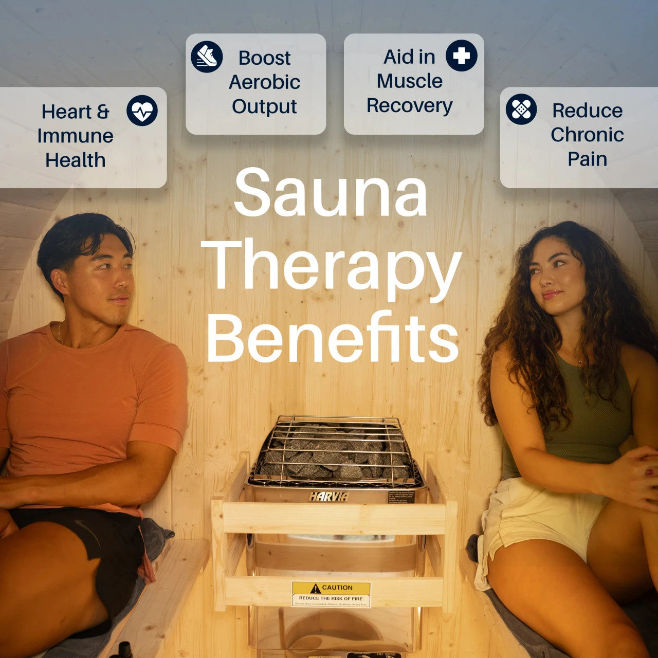 Anemona 6-8 Person Outdoor Finland Pine Traditional Barrel Wet/Dry Sauna with Porch
