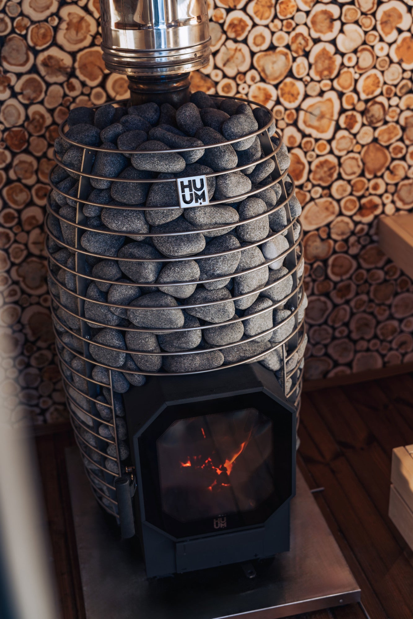 HUUM HIVE Flow LS Wood-Burning Sauna Stove
