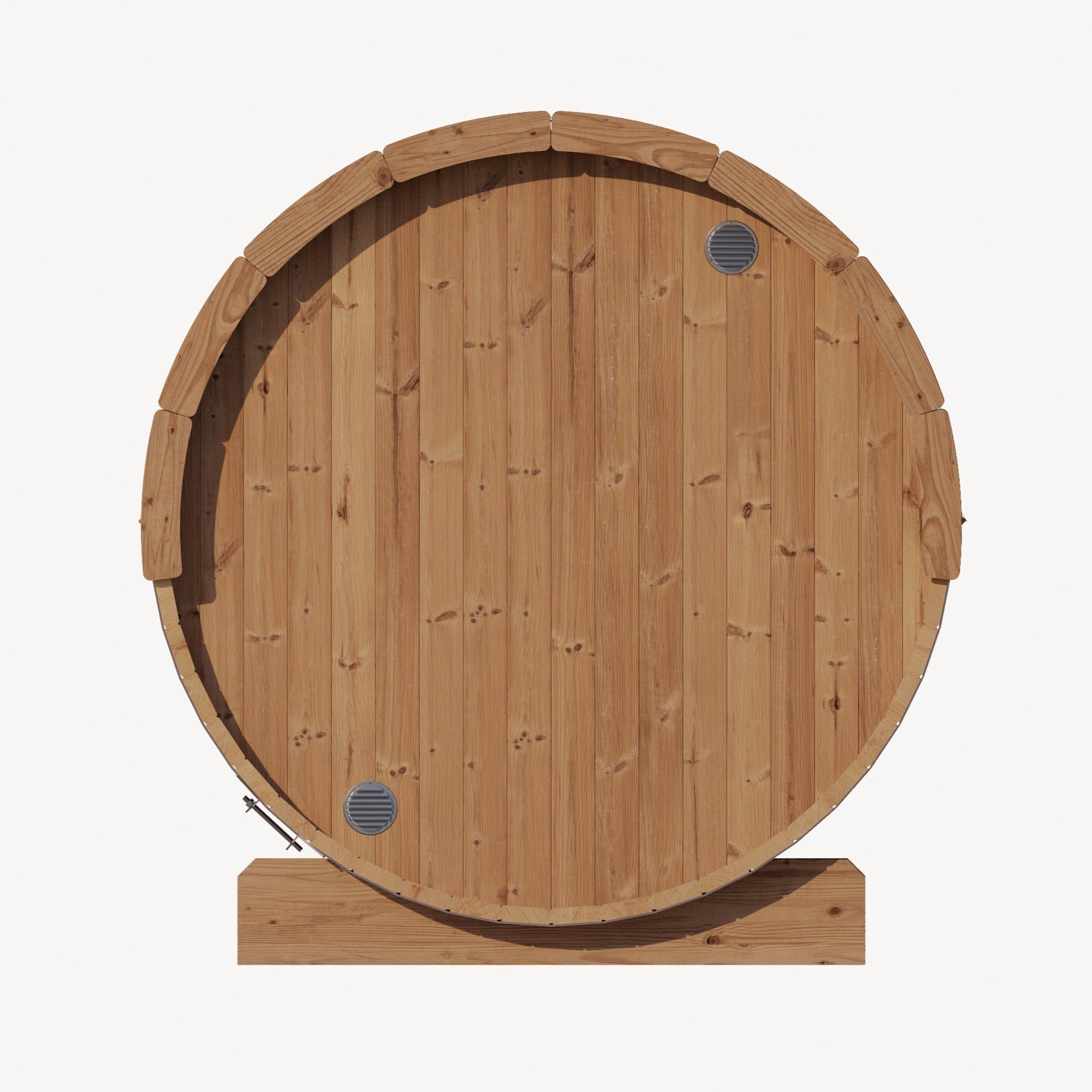 SaunaLife Model E6 2-Person Outdoor Barrel Sauna