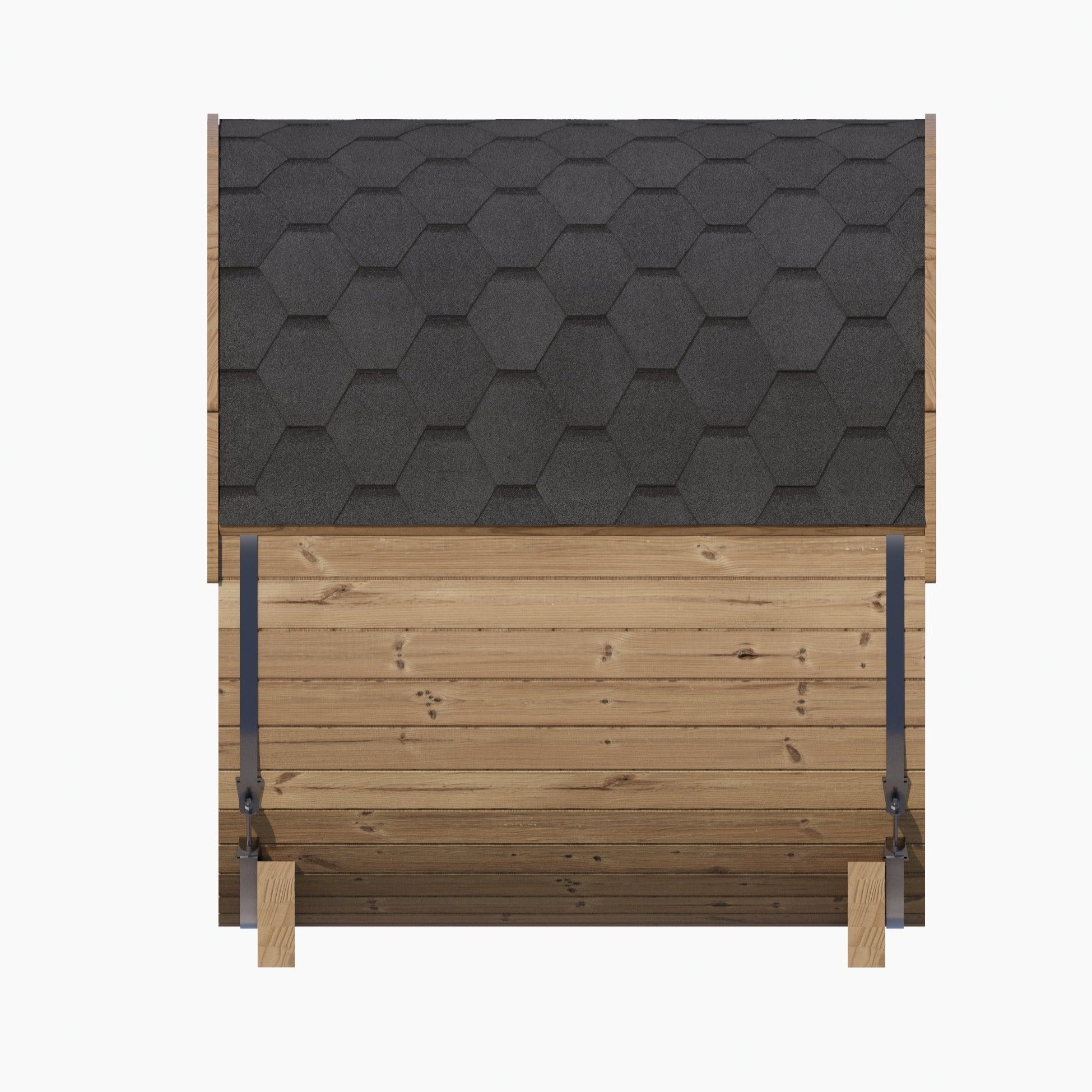 SaunaLife Model E6W 2-Person Outdoor Barrel Sauna