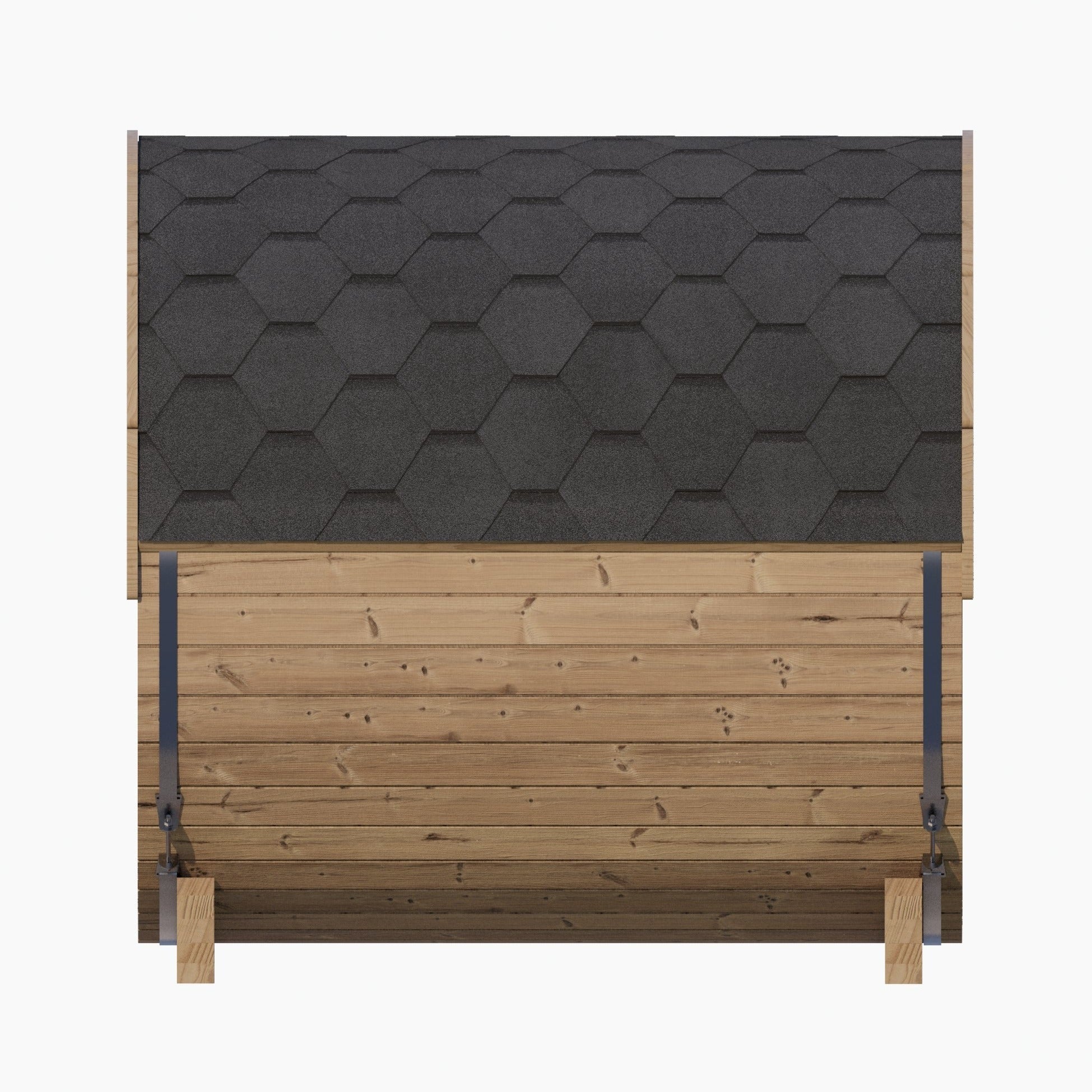 SaunaLife Model E7 4-Person Outdoor Barrel Sauna