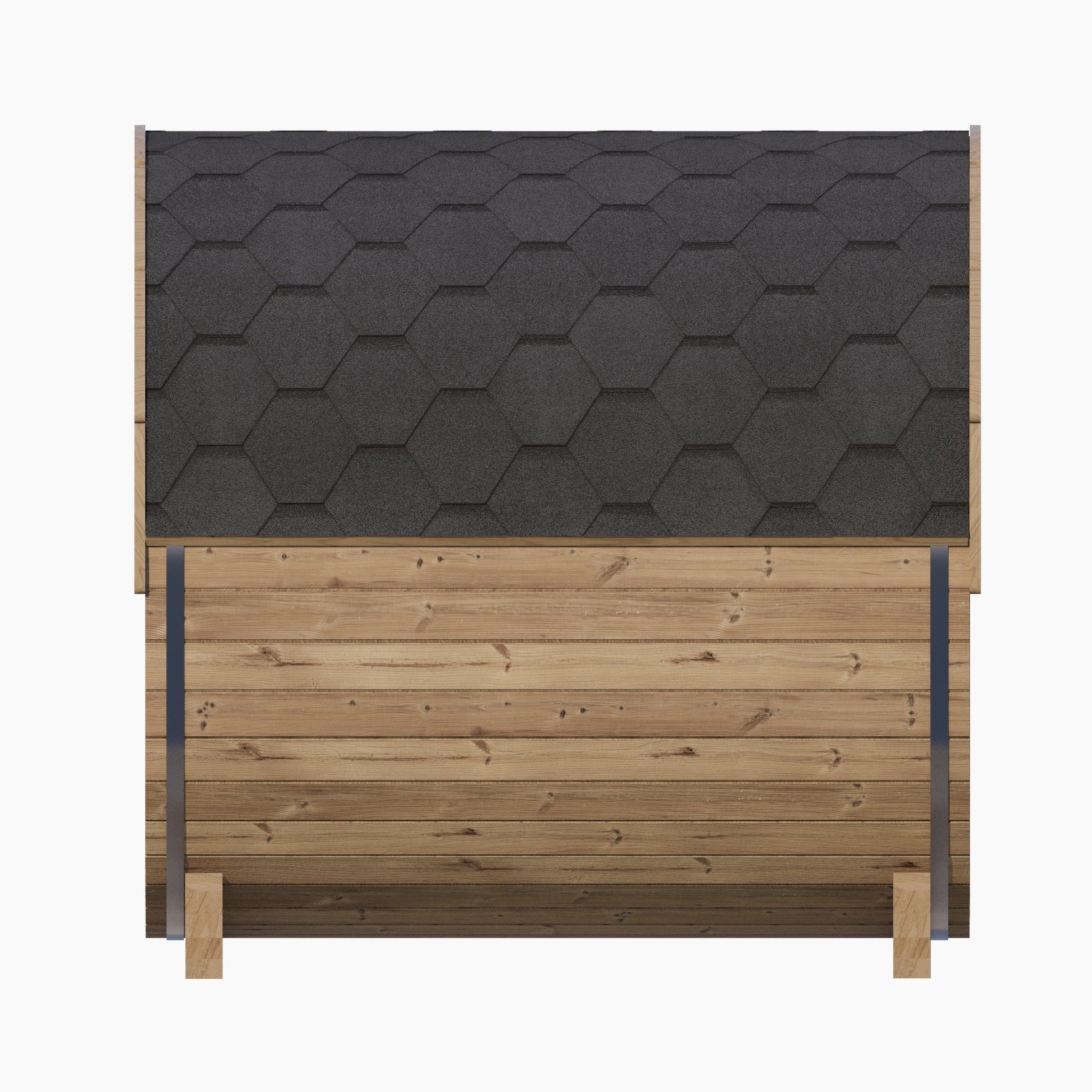 SaunaLife Model E7 4-Person Outdoor Barrel Sauna