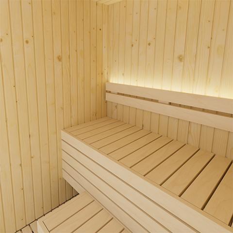 SaunaLife Model X2 2-Person Indoor Traditional Sauna