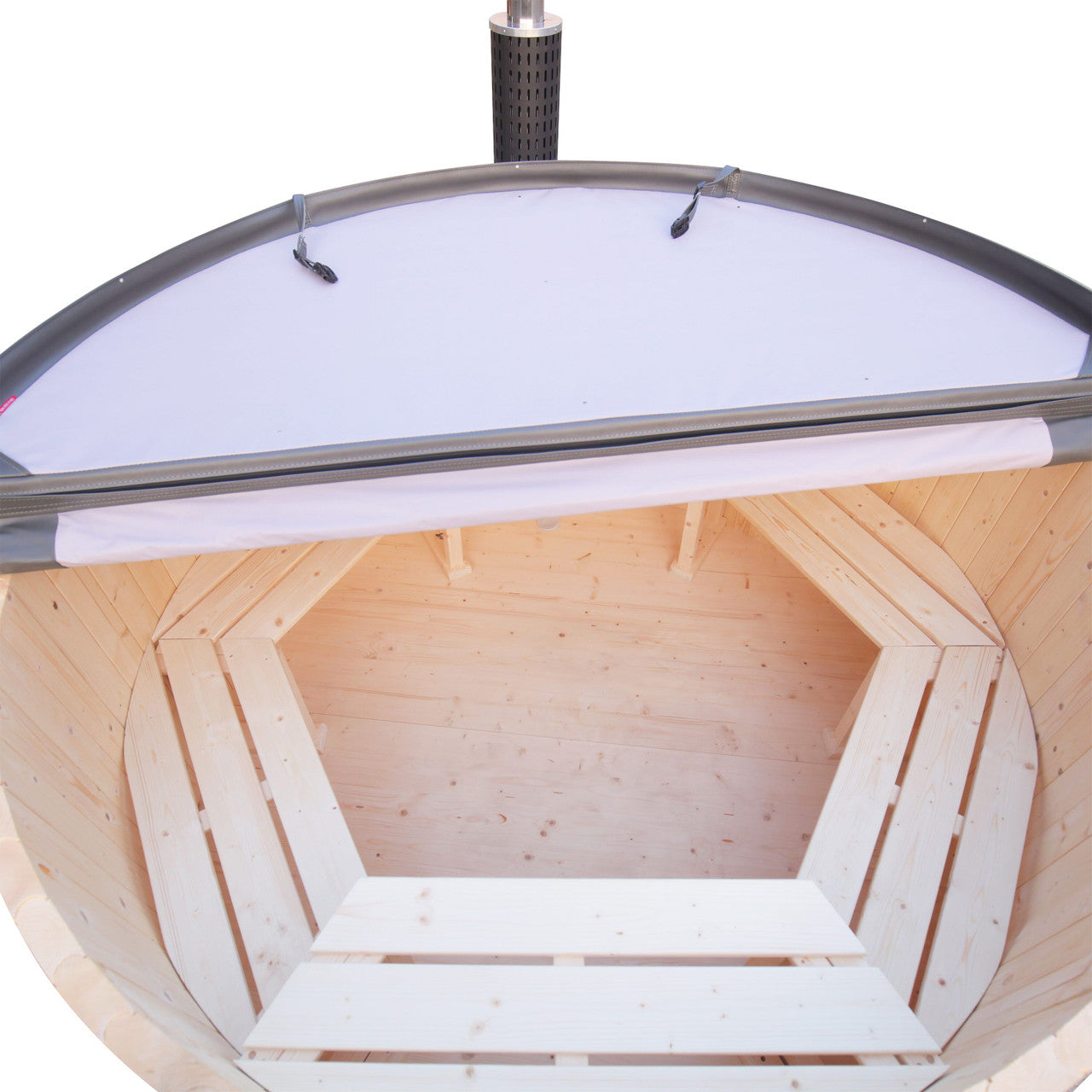 Wood-Fired Pine Hot Tub & Ice Bath – 4-5 Person