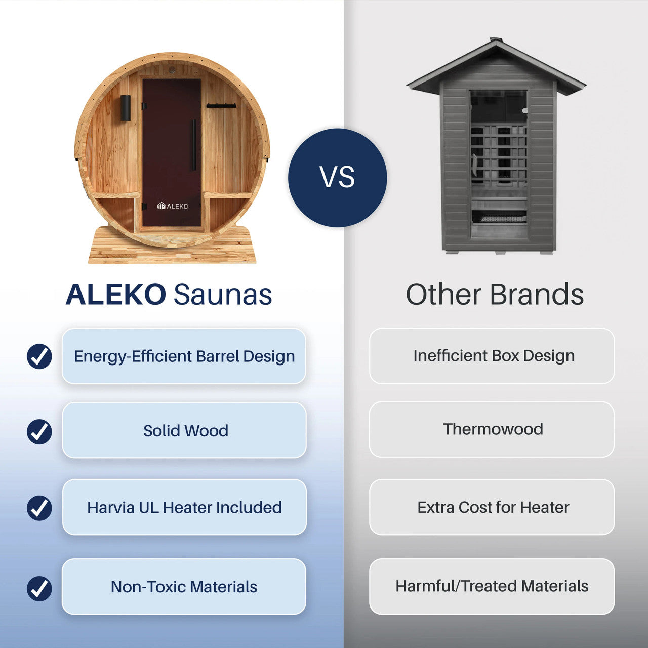 Liatris 5-6 Person Outdoor Rustic Cedar Traditional Barrel Wet/Dry Sauna with Porch