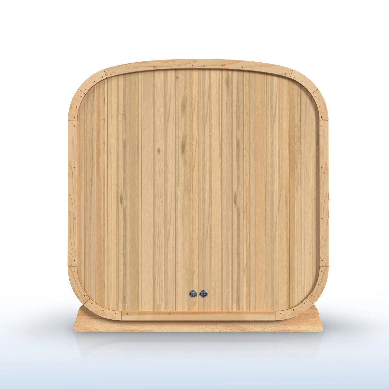 Arnica 4-Person Outdoor Rustic Cedar Traditional Square Wet/Dry Sauna