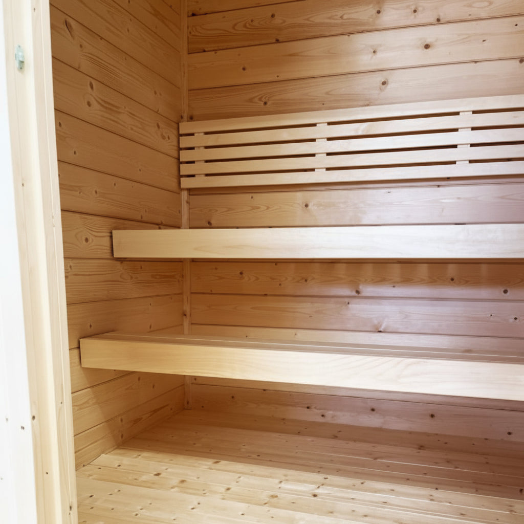 SaunaLife Model G2 4-Person Traditional Outdoor Sauna