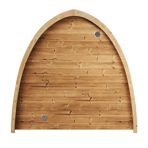 SaunaLife Model G3 6-Person Outdoor Traditional Sauna
