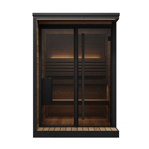 SaunaLife Model GL4 4-Person Luxury Outdoor Traditional Sauna
