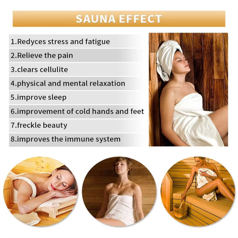 Full Spectrum Infrared Sauna Indoor Red Light Therapy Canadian Hemlock Wood Home Spa Saunas for 2 Person