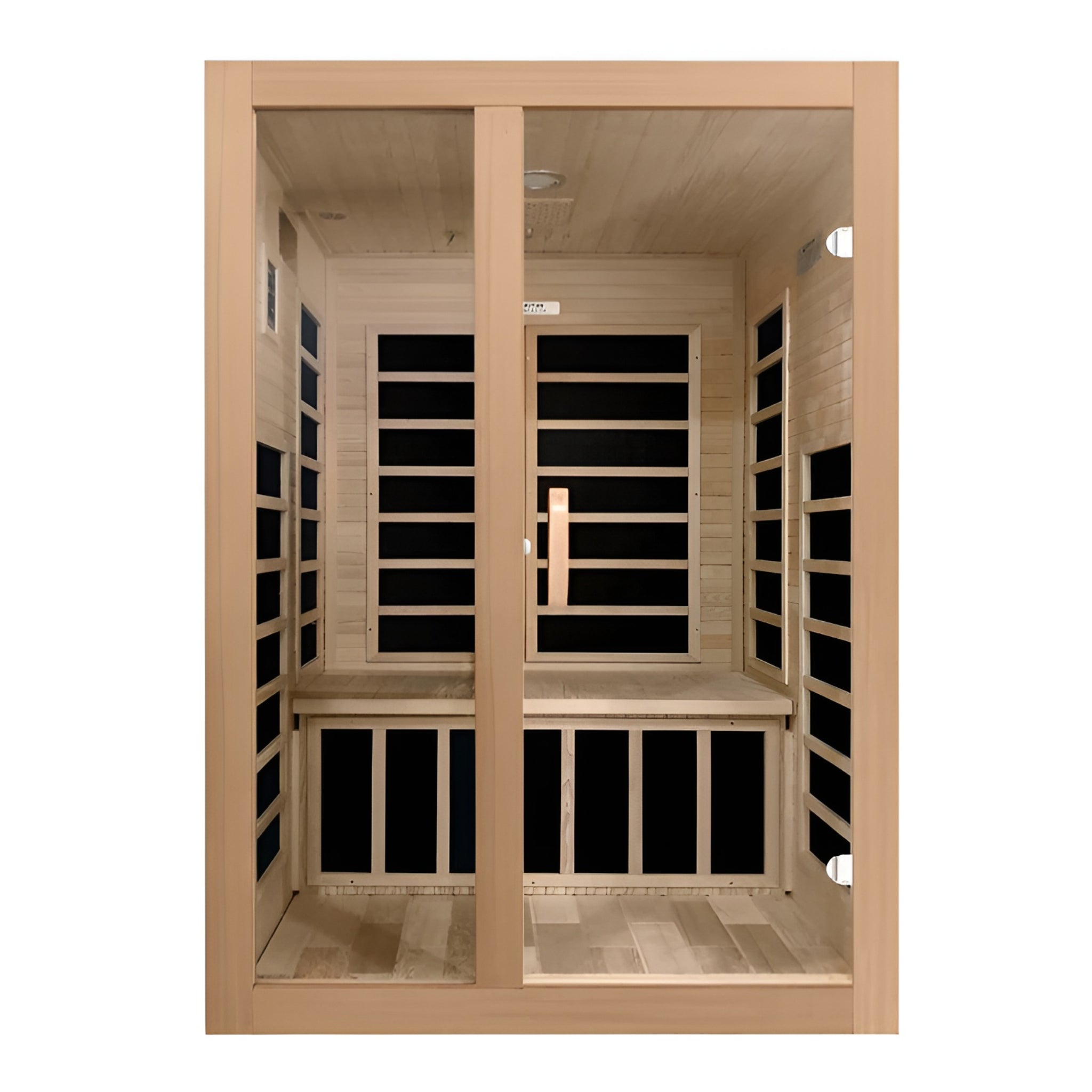 Santiago 2 - Person FAR Infrared Sauna in Hemlock