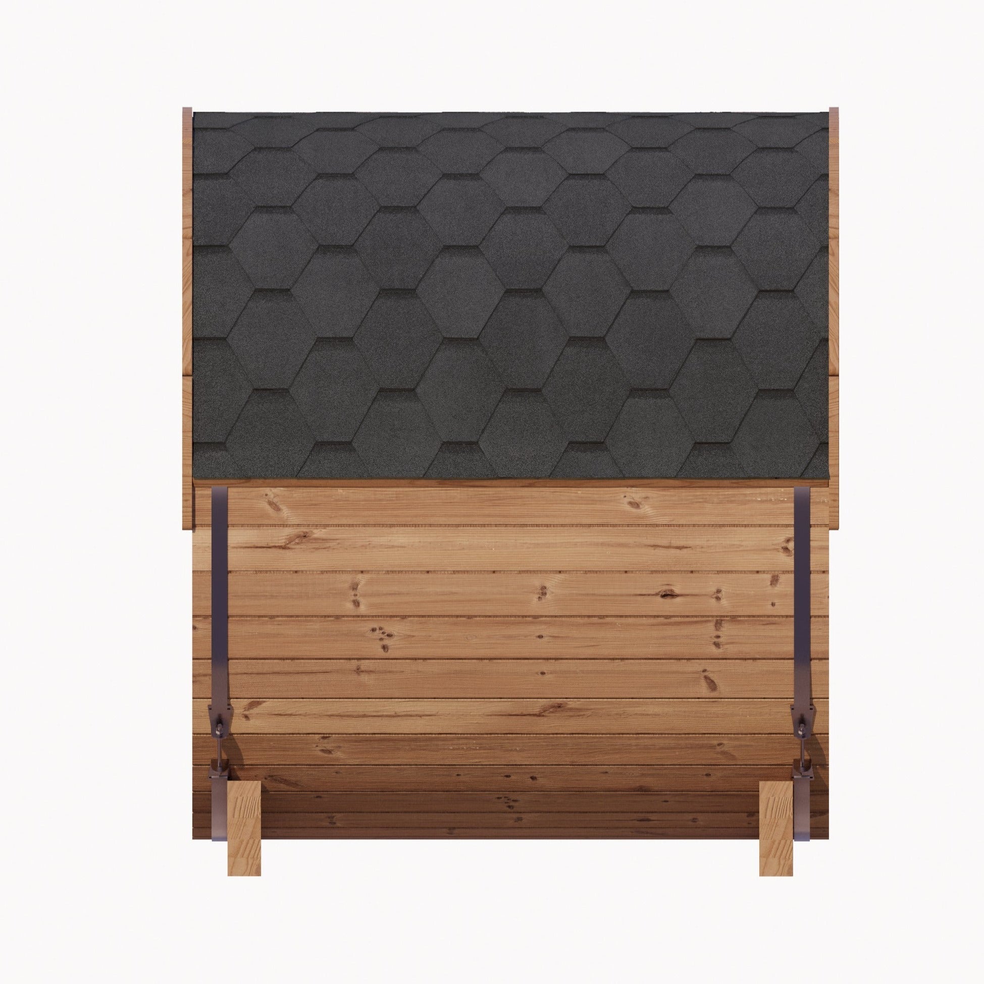 SaunaLife Model E6 2-Person Outdoor Barrel Sauna