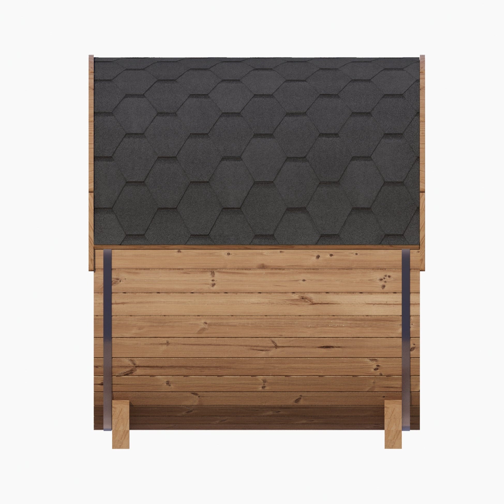SaunaLife Model E6 2-Person Outdoor Barrel Sauna