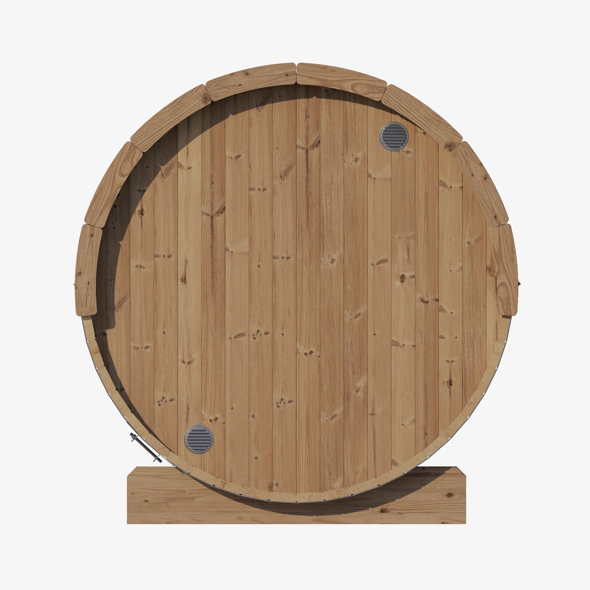SaunaLife Model E7 4-Person Outdoor Barrel Sauna