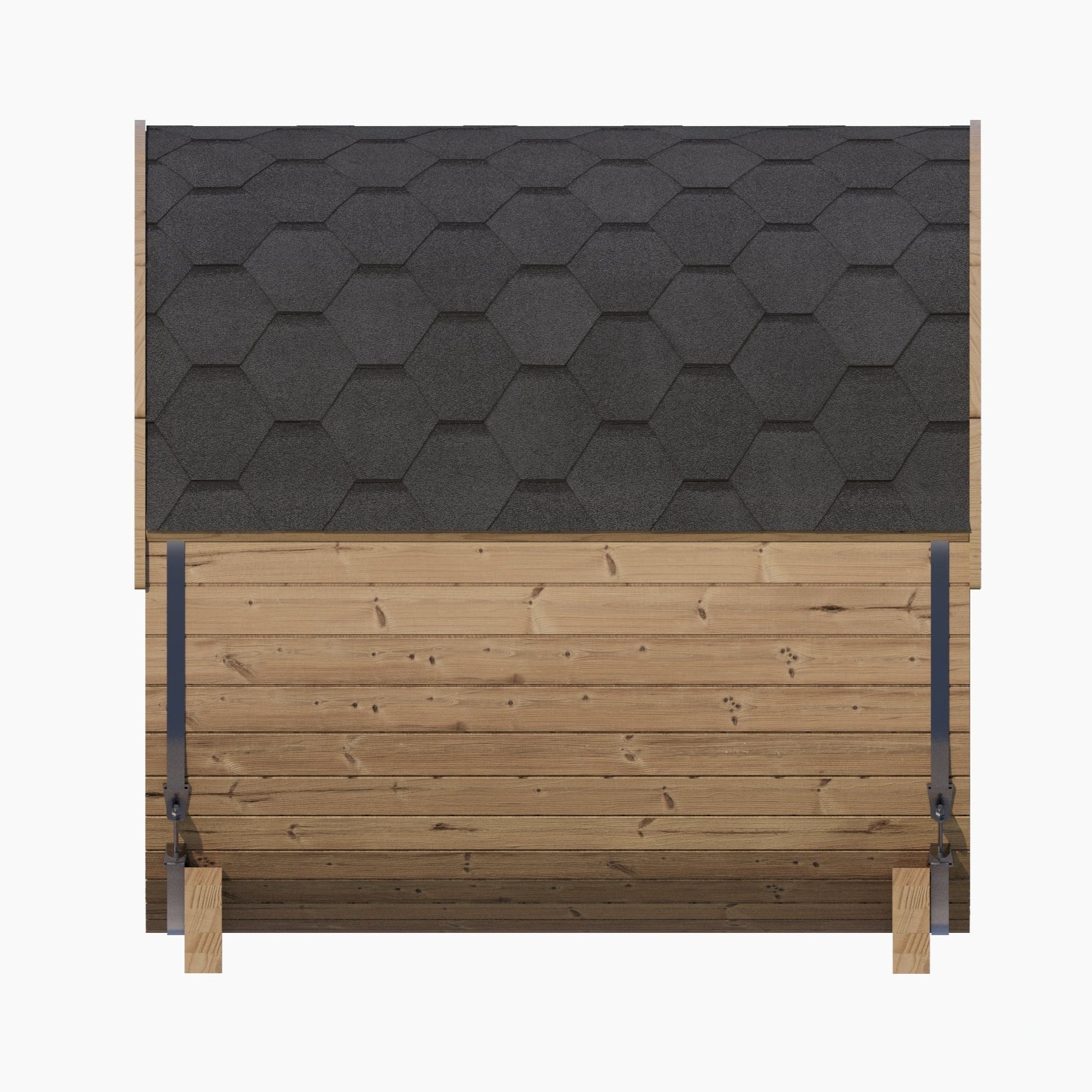 SaunaLife Model E7G 4-Person Outdoor Barrel Sauna