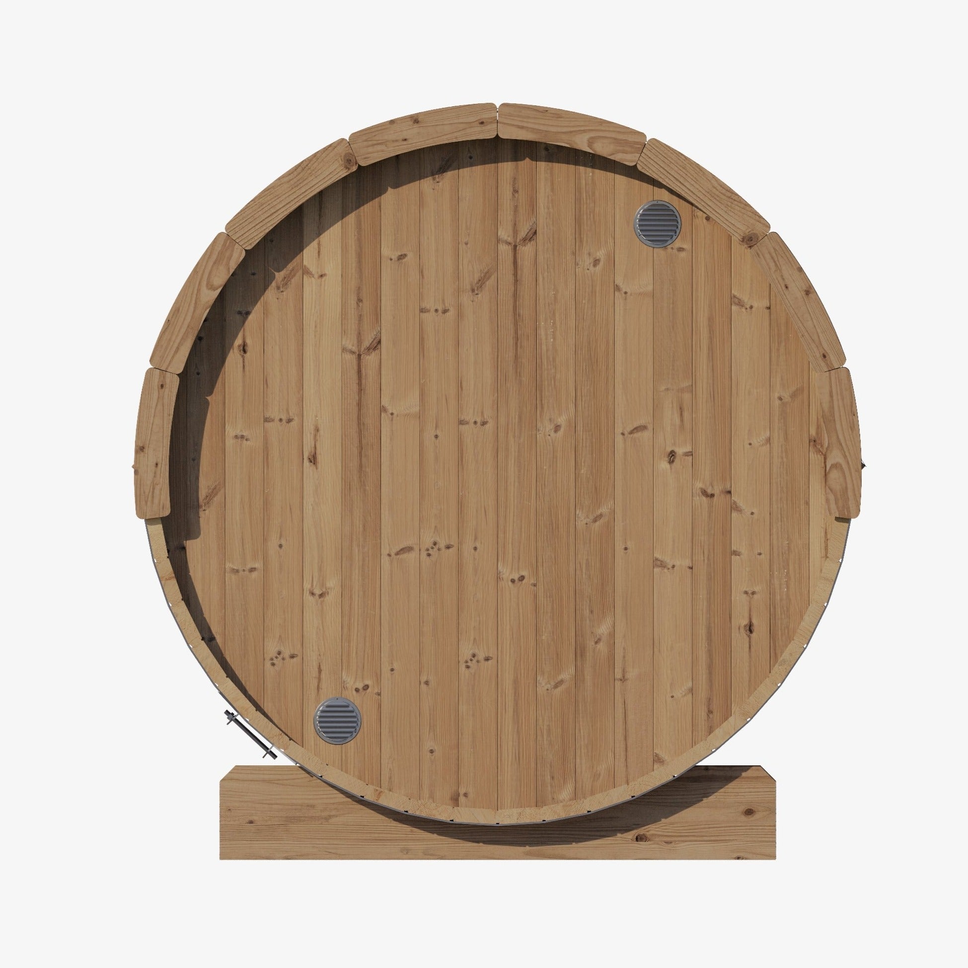 SaunaLife Model E7G 4-Person Outdoor Barrel Sauna