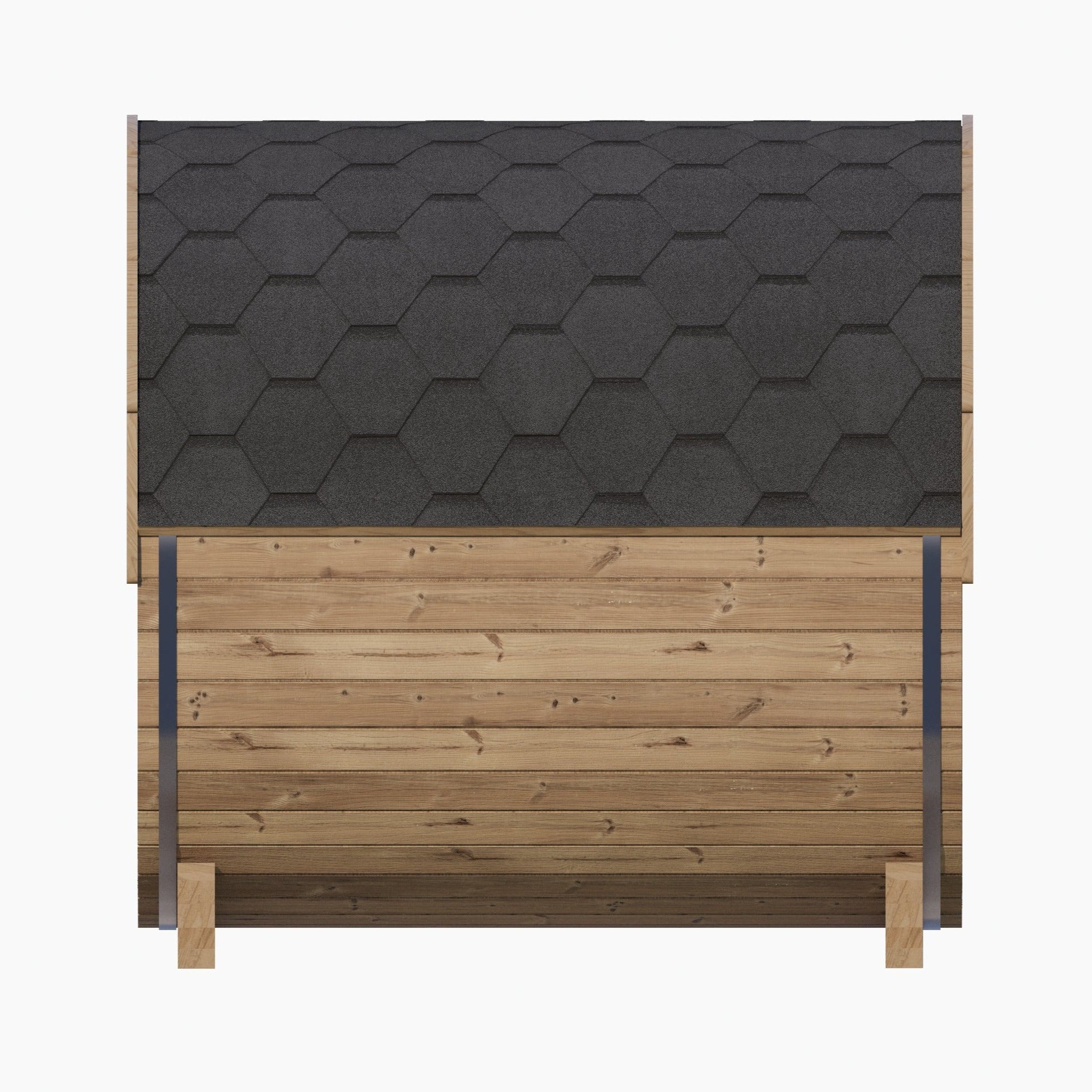 SaunaLife Model E7W 4-Person Outdoor Barrel Sauna