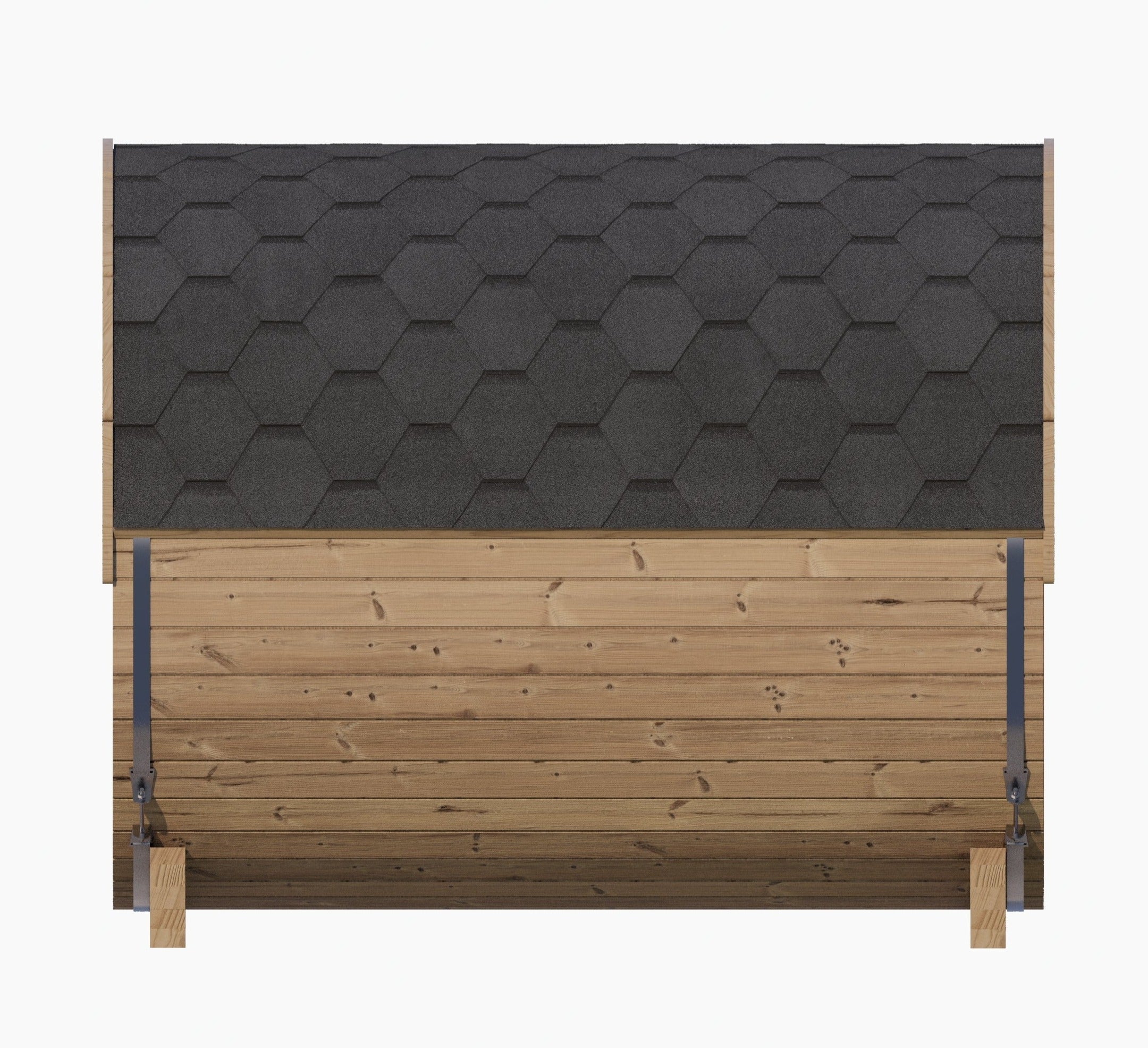 SaunaLife Model E8W 6-Person Outdoor Barrel Sauna
