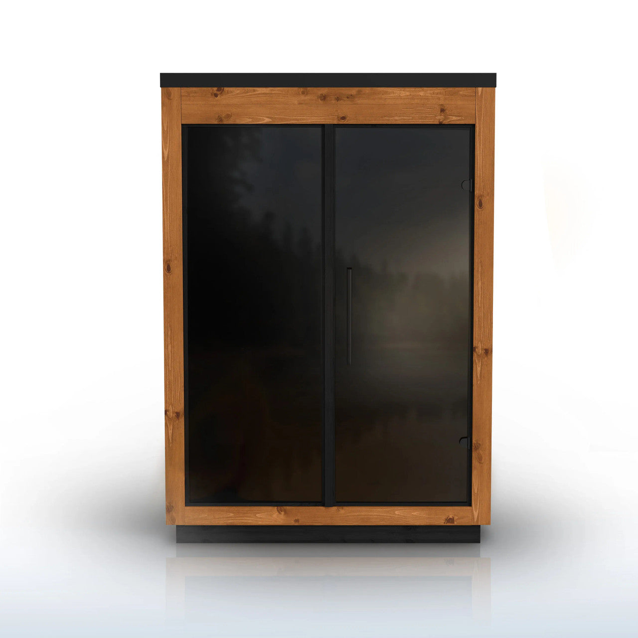 Aris 2-Person Outdoor Thermowood Traditional Wet/Dry Sauna