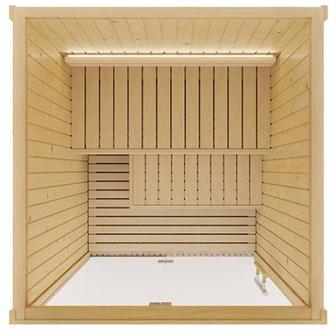 SaunaLife Model X2 2-Person Indoor Traditional Sauna