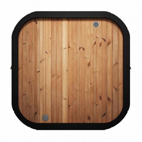SaunaLife Model CL7G 6-Person Outdoor Cube Sauna