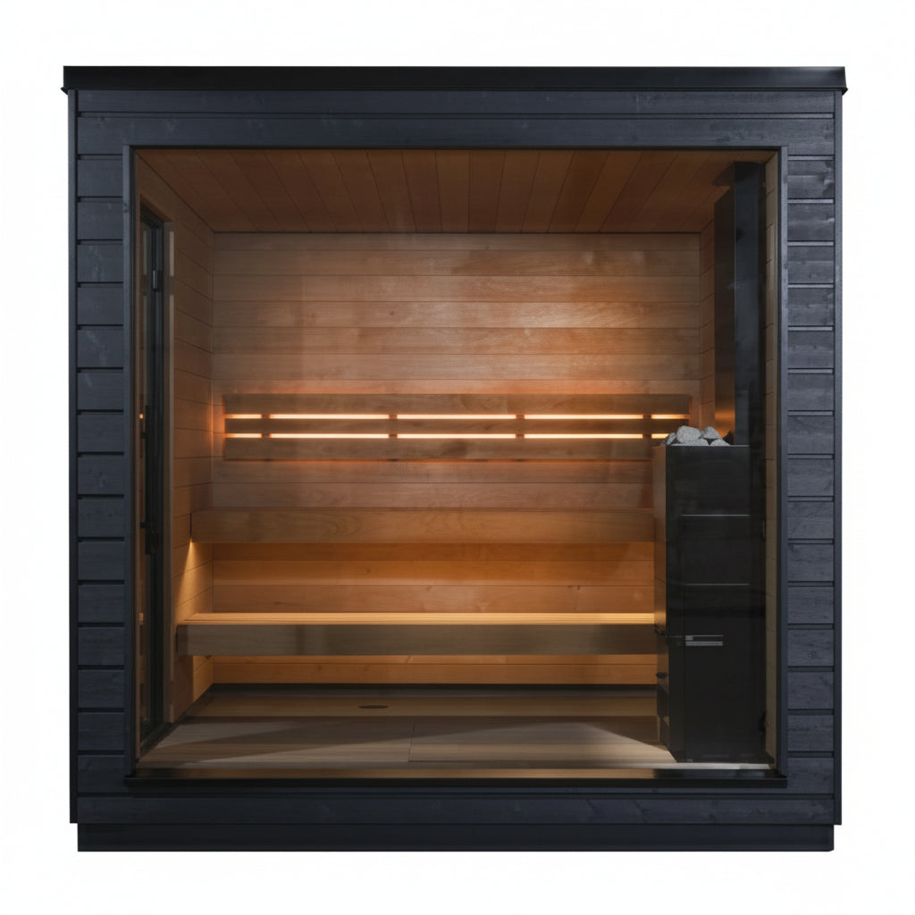 SaunaLife Model G6 Luxury Traditional Outdoor Sauna