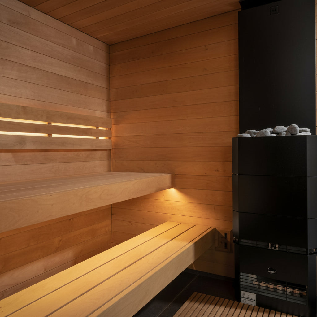 SaunaLife Model G6 Luxury Traditional Outdoor Sauna