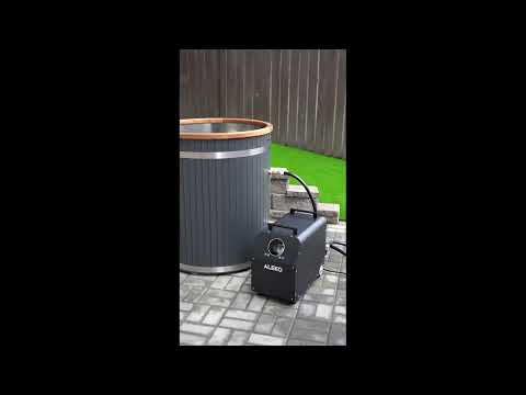 Lumina Vertical Cold Plunge and 1 HP Chiller & Heater Kit