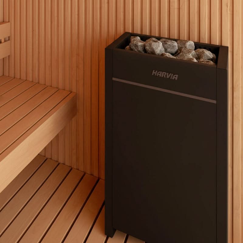 Harvia Virta HL110E 10.5kW Electric Sauna Heater with Xenio Digital Controller