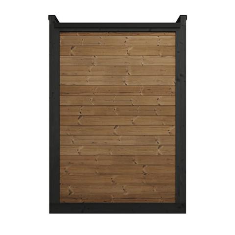SaunaLife Model GL4 4-Person Luxury Outdoor Traditional Sauna